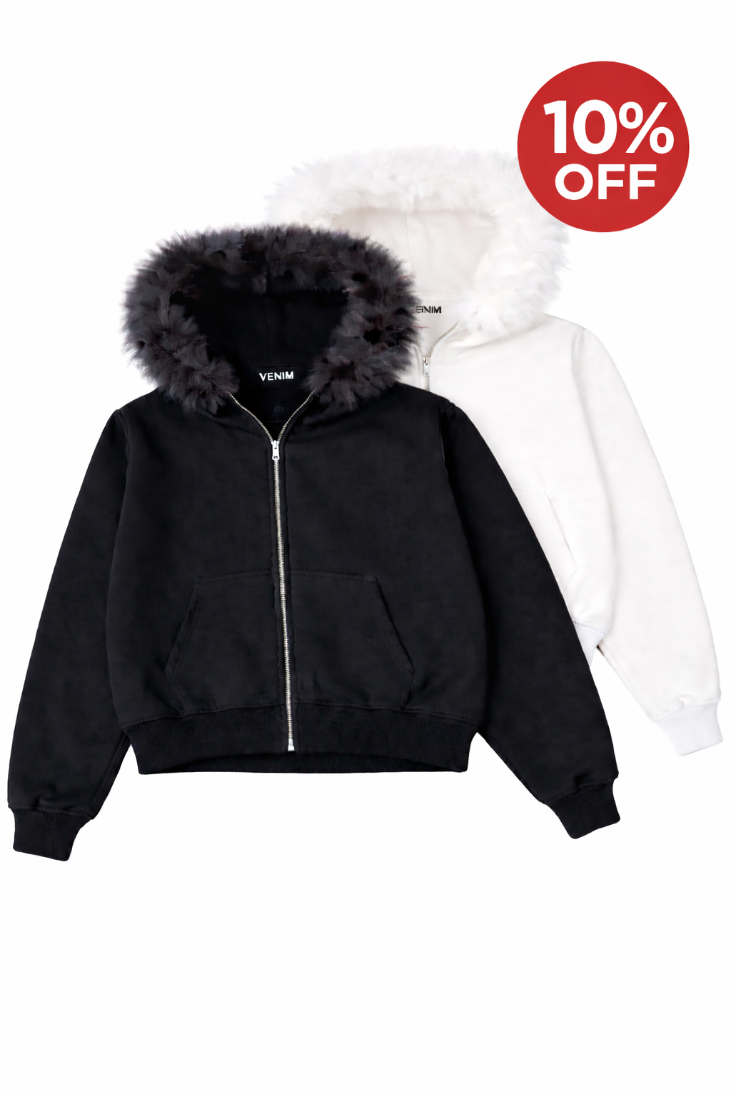 Blank Fur Hoodie Bundle